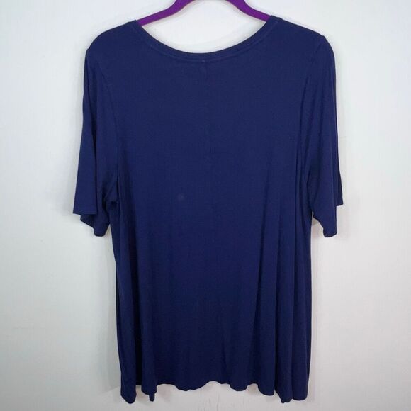 Lane Bryant V Neck Tee Tunic - Picture 1 of 4